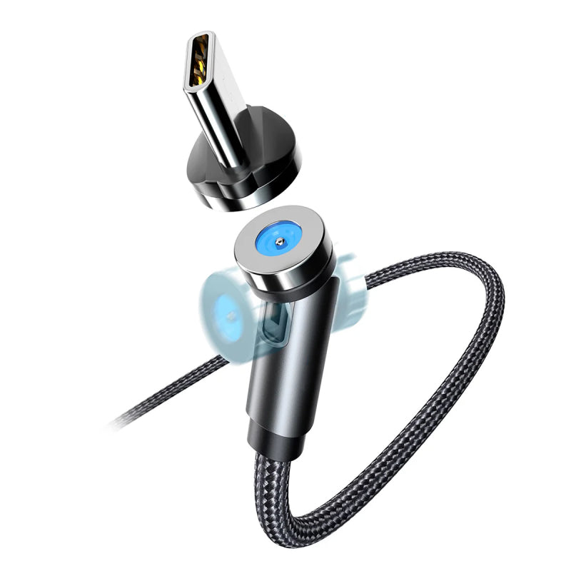 Rixus RXU48 Magnetic Cable 3 in 1 Black