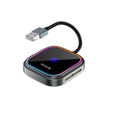 Rixus RXCP05 Draadloze CarPlay Adapter Metallic Grijs