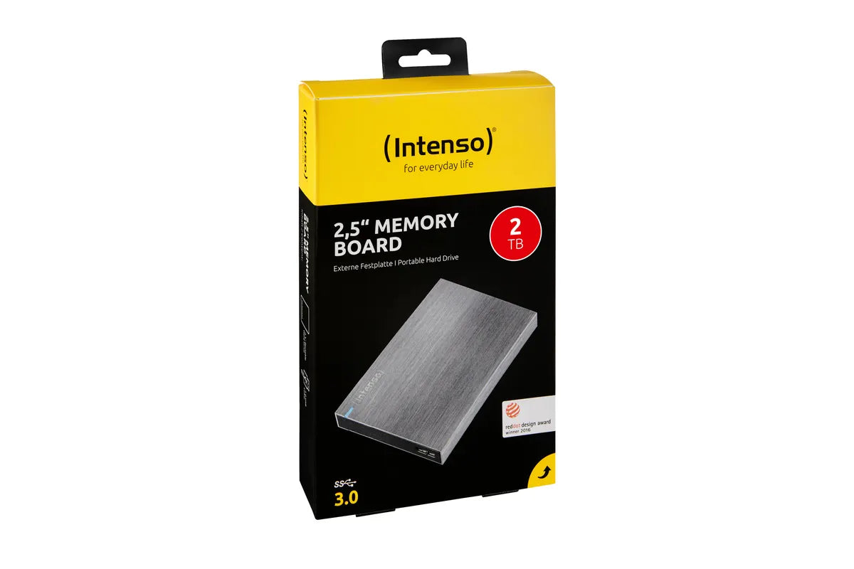 Intenso 6028680 externe harde schijf 2 TB 5400 RPM 2.5" Micro-USB B Antraciet