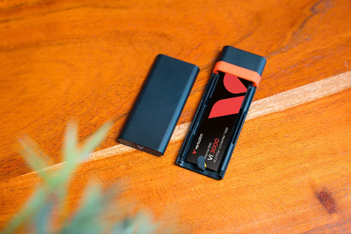 Verbatim M.2 NVMe SSD-behuizingsset