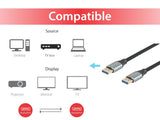 Equip DisplayPort 2.1 Premium 16K/60Hz St/St 2.00m zwart