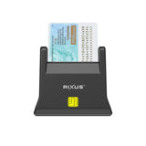 Rixus RXCR34 Desktop ID - Smart Card Reader Black