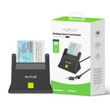 Rixus RXCR34 Desktop ID - Smart Card Reader Black