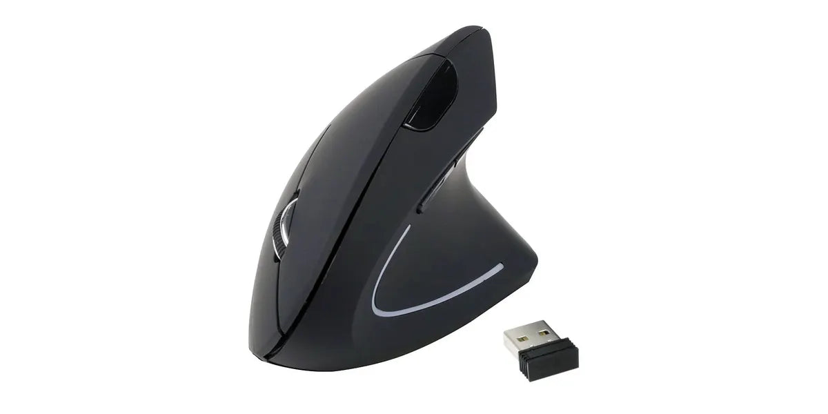 Equip 245110 ergo muis Rechtshandig RF Draadloos Optisch 1600 DPI