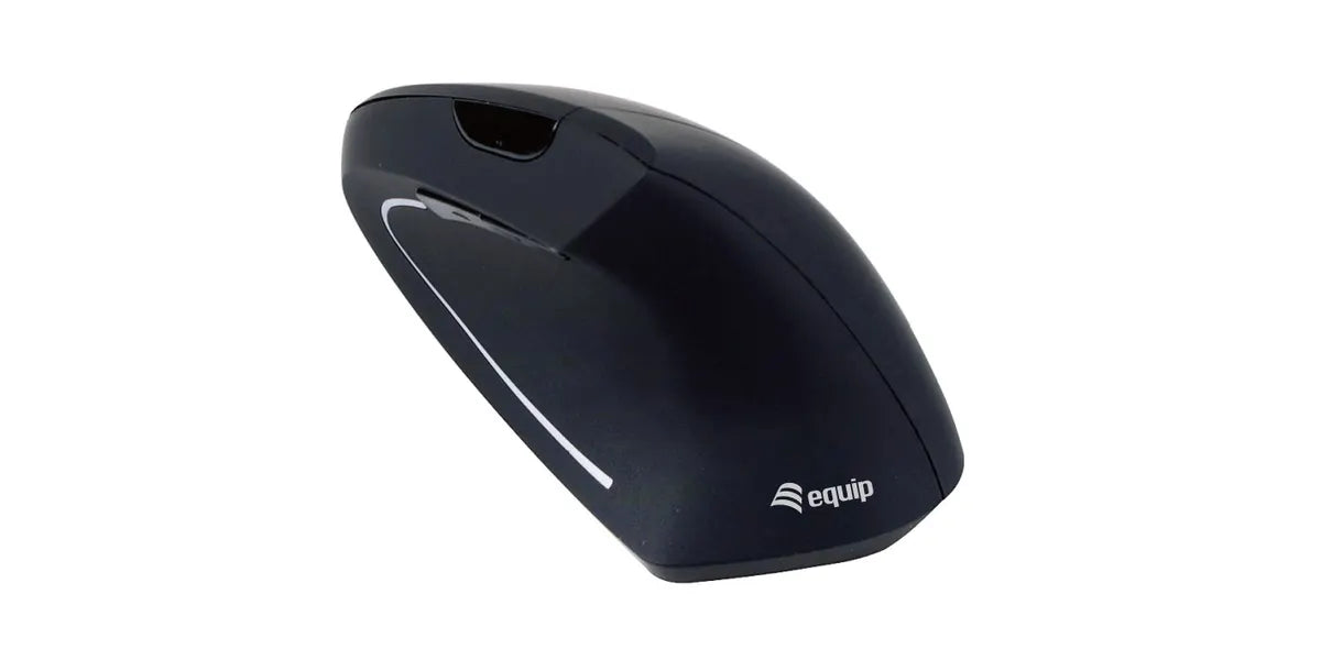 Equip 245110 ergo muis Rechtshandig RF Draadloos Optisch 1600 DPI