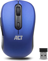 ACT Muis Draadloos - Optisch - 1600 DPI - 2.4Ghz USB Mini Dongel - Lichtgewicht - AC5140 Blauw