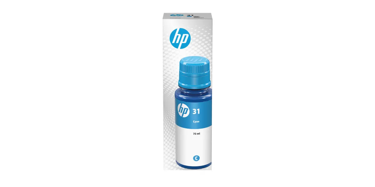 HP 31 originele cyaan inktfles, 70 ml