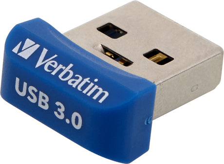 Verbatim Store 'n' Stay NANO - USB-Stick 3.0 64 GB - Blauw