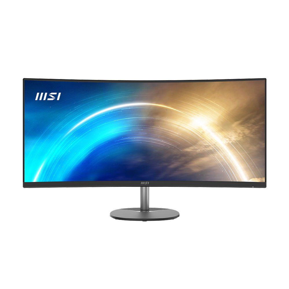 MSI MP341CQ , 34" Curved Ultrawide 3440 x 1440 VA , 100Hz , DisplayPort , HDMI , Monitor , Zwart