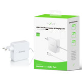 Rixus RXMCTC Power Adapter 87W USB-C White