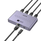 Rixus RXEA05 5-Ports Ethernet Switch Adapter Gray