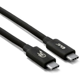 CLUB3D USB 80Gbps Certified 240W 8K240Hz Type-C® 1.2m / 3.94ft Black thunderbolt Cable