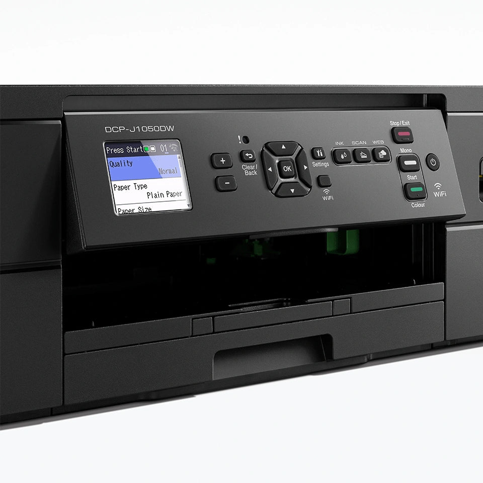 Brother DCPJ1050DW Multifunctionele printer A4 Printen, scannen, kopiëren WiFi, USB, Duplex