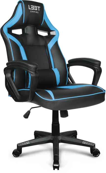 L33T Gaming Extreme Gaming Chair Blauw Zwart hedo computers