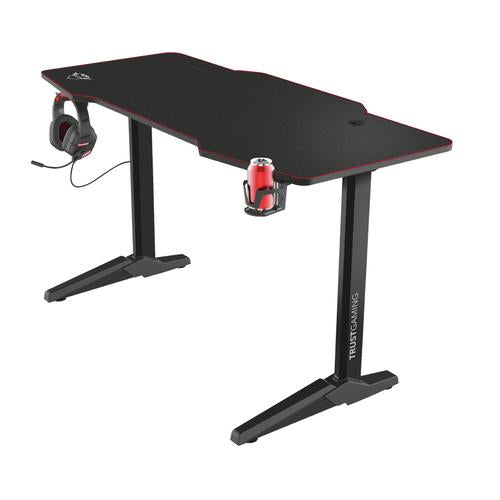 Trust GXT 1175 Imperius XL Zwart, Rood Gaming desk