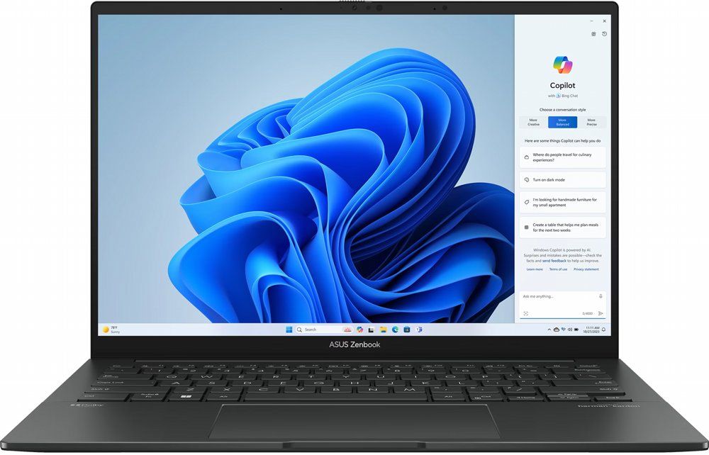 Asus Zenbook 14 OLED , 14'' WUXGA TOUCH , Intel Core Ultra 5 125H , 8GB DDR5 , 512GB SSD , IR Camera , W11 Home