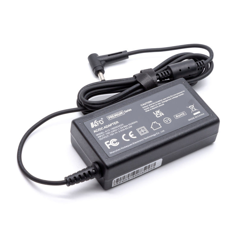 Premium adapter in retailverpakking  Asus 19V 3,42A 4,0mm * 1,35mm incl. netsnoer