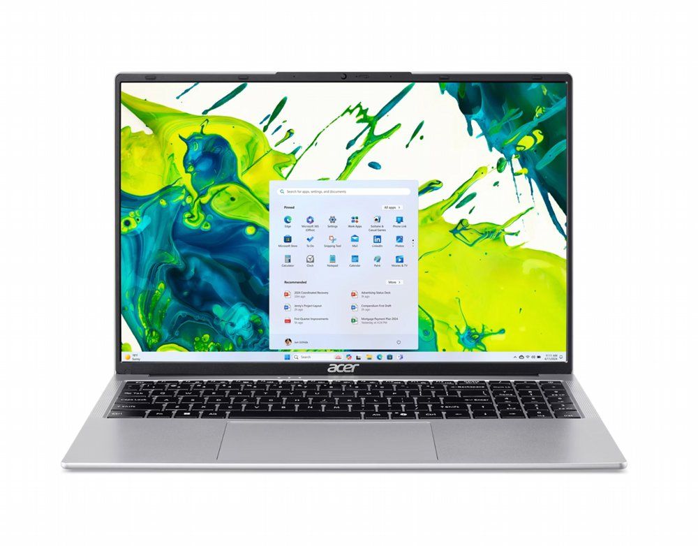 Acer Aspire Lite , 16" IPS WUXGA , Intel Core i3 1305U , 8GB DDR5 , 512GB SSD , W11