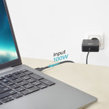 Act AC2015 USB-C laptoplader 100W met Power Delivery-profielen, 2 meter