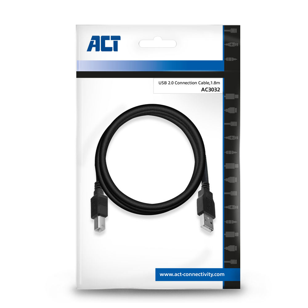 Ewent ew9620 USB 2.0 Connection Cable 1.8 Meter ( AC3032 )