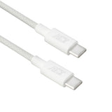Act AC3085 laadkabel USB 2.0 240W laad- en datakabel USB-C naar USB-C, wit, 2 meter