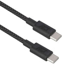 Act AC3086 laadkabel USB 2.0 240W laad- en datakabel USB-C naar USB-C, zwart, 1 meter