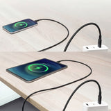Act AC3086 laadkabel USB 2.0 240W laad- en datakabel USB-C naar USB-C, zwart, 1 meter