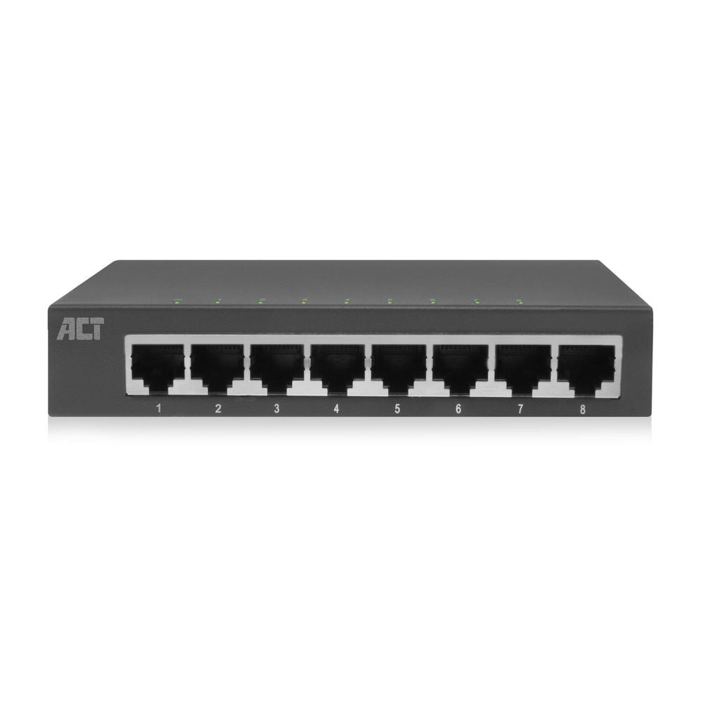 Act AC4418 8-Poorts Gigabit Ethernet Switch
