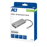 ACT AC7092 USB-C-HDMI/LAN/1XUSB-C/2XUSB-A