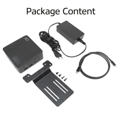 Act AC7148 Universeel USB-C Dockingstation 4K, voor 3 HDMI/DisplayPort monitoren, DisplayLink