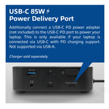 ACT AC7150 Universeel USB-C Dockingstation 4K, voor 2 HDMI/DisplayPort monitoren, DisplayLink, compact model