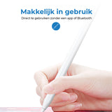 Active Stylus Pen - Universele Touchscreen Pen - Stylus Pen geschikt voor Android / IOS - Met 2 extra punten