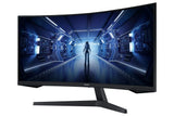 Samsung Odyssey C34G55TWWP 34" , 3440 x 1440 VA , 165Hz , Curved Gaming Monitor