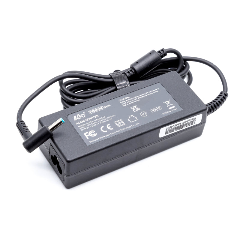 Premium adapter in retailverpakking HP 19,5V 4,62A 4,5mm * 3,0mm smart incl. netsnoer