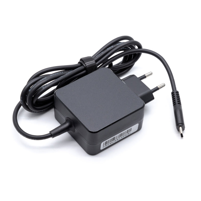 Premium RETAIL Wall Charger USB-C 45 watt 5 – 20v 2.25A