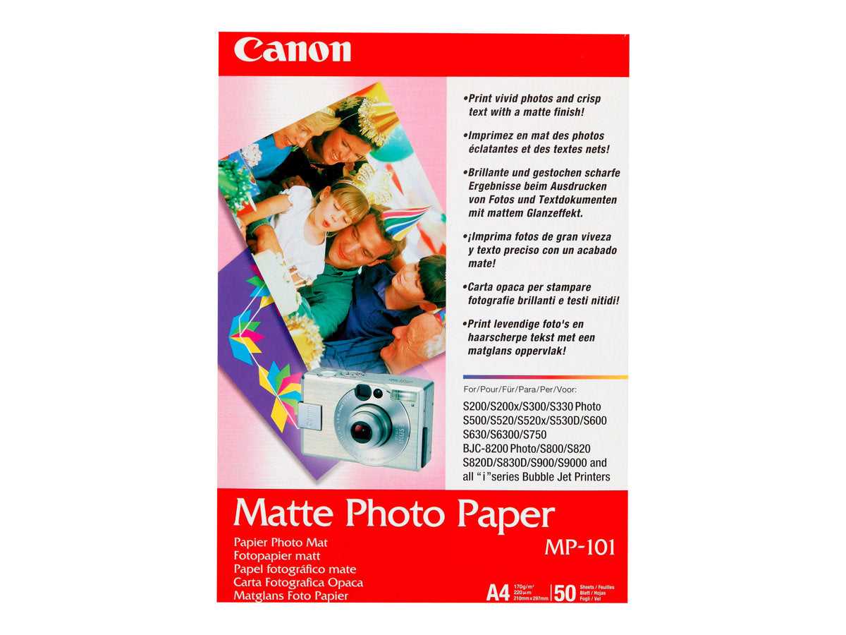 CANON VP-101 photo paper variety pack 10x15cm