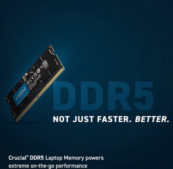 SO DDR5 32GB PC 5600 CL46 Crucial ( notebook )