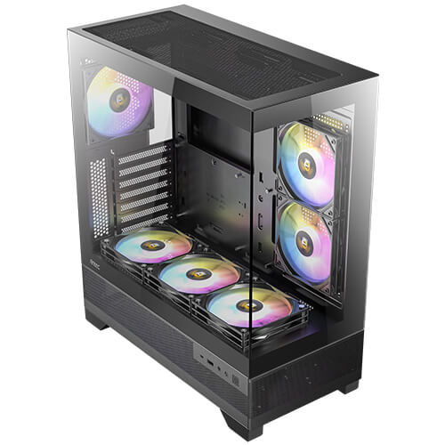 Hedo gaming desktop GPC-R7-8700F, 2TB NVmeopslag, 64GB , Radeon RX9070XT, W11