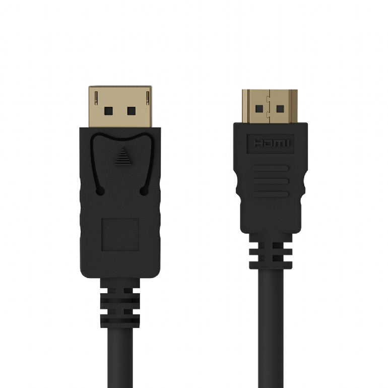 Gembird DisplayPort - HDMI, 1.8m 1,8 m HDMI Type A (Standaard) Zwart
