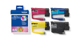 Brother LC527XLVAL inktcartridge 4 stuk(s) Origineel Hoog (XL) rendement Zwart, Cyaan, Magenta, Geel