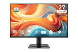 MSI Pro MP275 E14L computer monitor 68,6 cm (27") 1920 x 1080 Pixels Full HD LCD Zwart 144Hz ingebouwde speakers