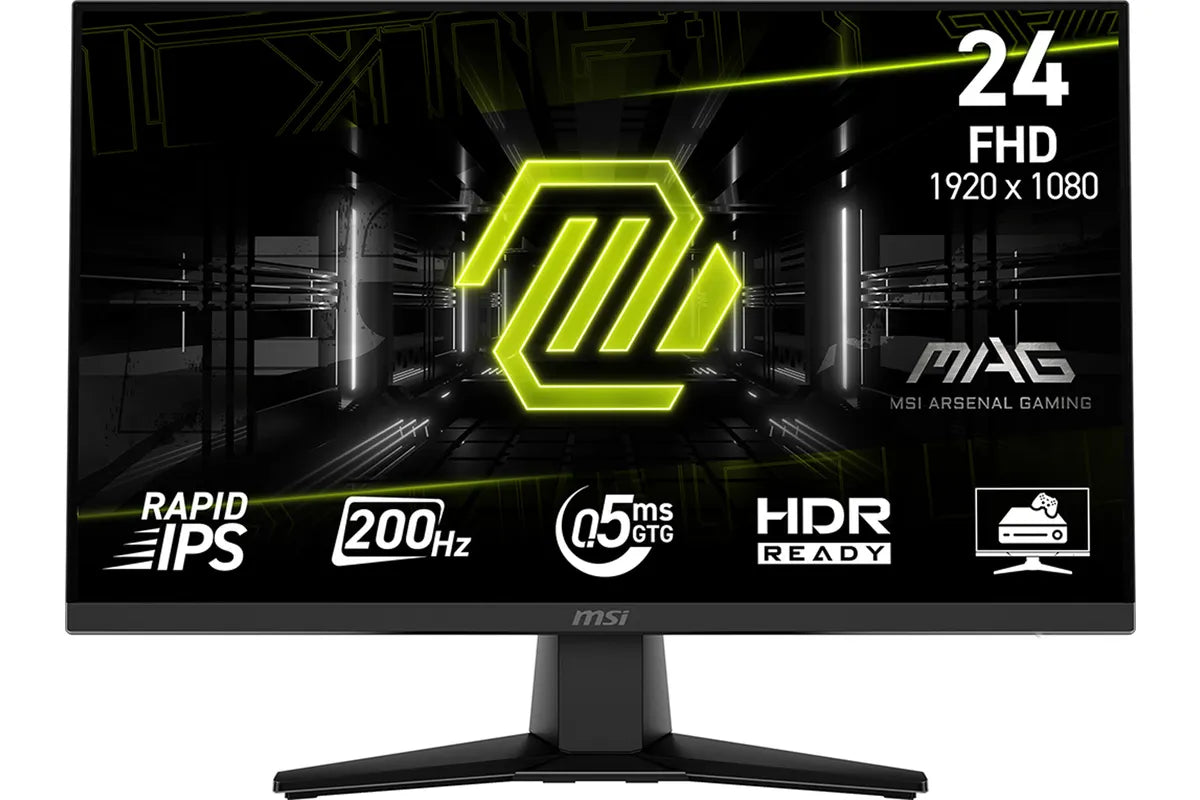 MSI MAG 242F computer monitor 60,5 cm (23.8") 1920 x 1080 Pixels Full HD LCD Zwart 200Hz