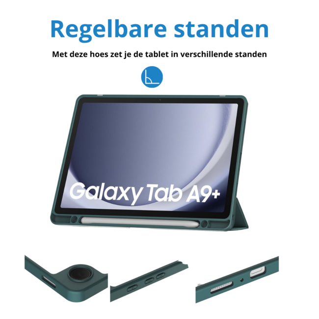 Tablet hoes geschikt voor de Samsung Galaxy Tab A9 Plus (2023) 11"