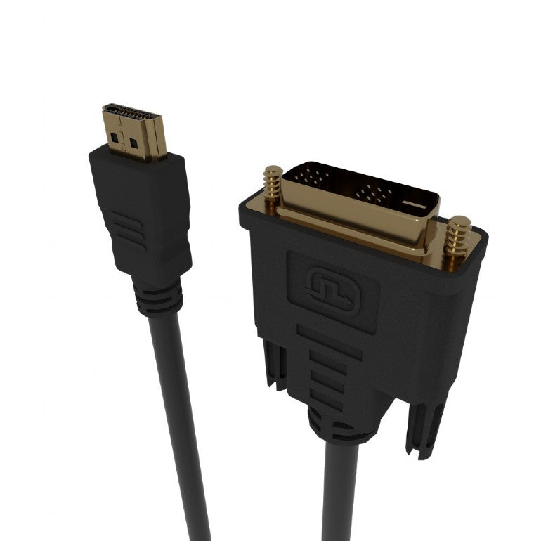 Gembird 1.8m, HDMI/DVI, M/M 1,8 m DVI-D Zwart