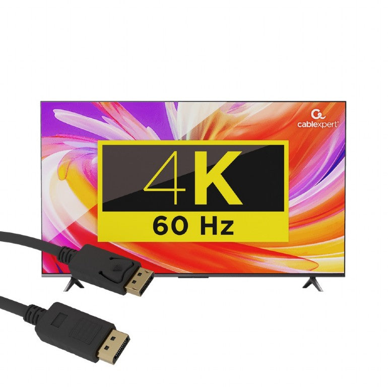 Gembird CC-DP2-6 DisplayPort kabel 1,8 m Zwart