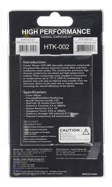 Cooler Master Thermal Compound KIT HTK-002