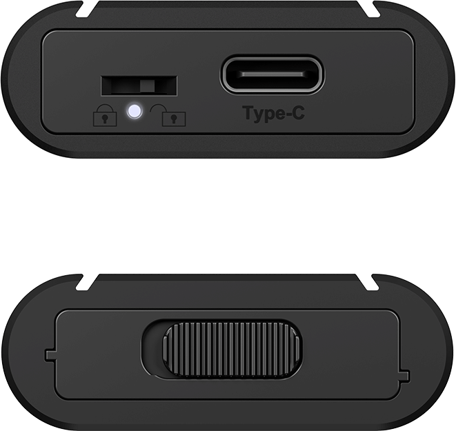 IcyBox externe behuizing USB Type-C Behuizing voor M.2 NVMe SSD