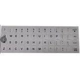Keyboard Stickers for any Laptop, Desktop ,Notebook Black-White black  / White-black English US layout 11mm*13mm