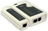 Logilink kabel Tester netwerk f. RJ45/­RJ11/­RJ12 Kabel