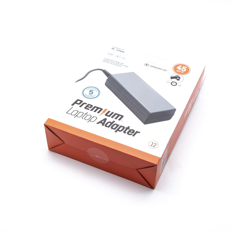 Premium adapter in retailverpakking HP 19,5V 2,31A 4,5mm * 3,0mm incl. netsnoer